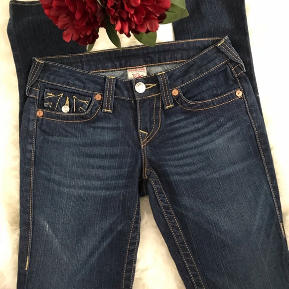 LAST CHANCE-True Religion Dark Wash Skinny Jean - Picture 3 of 5